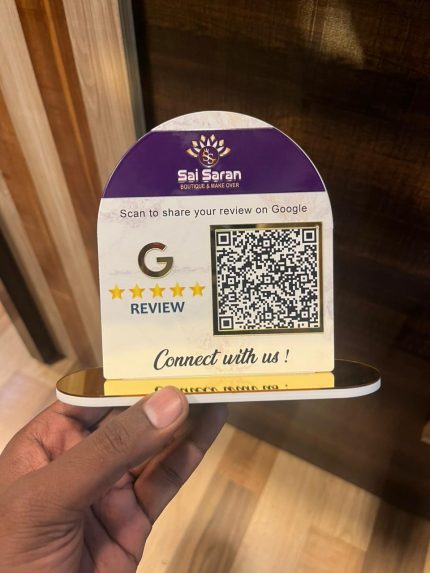 Single QR Standee