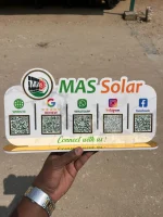 Five QR Code Standee