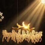 Seven Horse Wall Decor