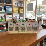 Five QR Code Standee