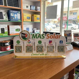 Five QR Code Standee