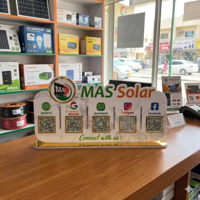 5QR Standee
