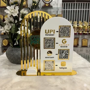 Four QR Code Standee