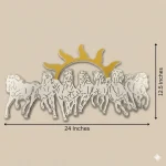 Seven Horse Wall Decor - Image 5