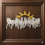 Seven Horse Wall Decor - Image 4