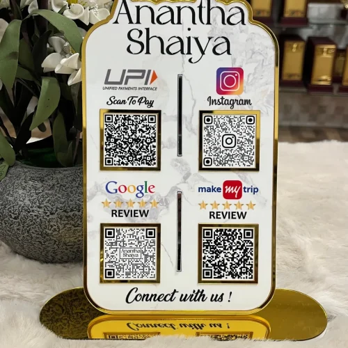 Creative QR Code Standee 00007