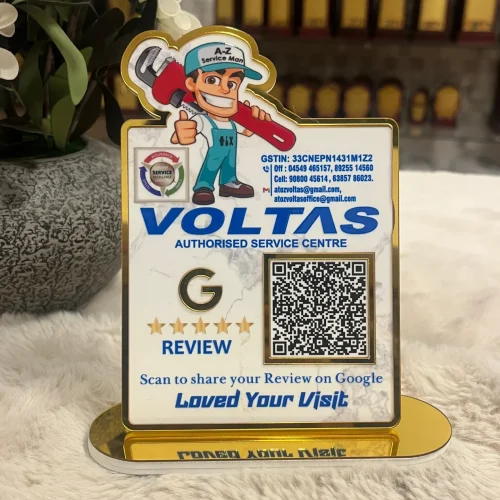 Creative QR Code Standee 00015