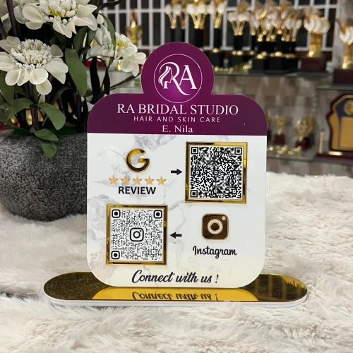 Creative QR Code Standee 00024