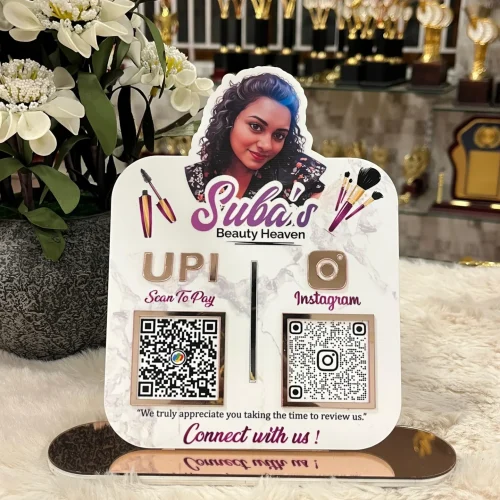 Creative QR Code Standee 00026