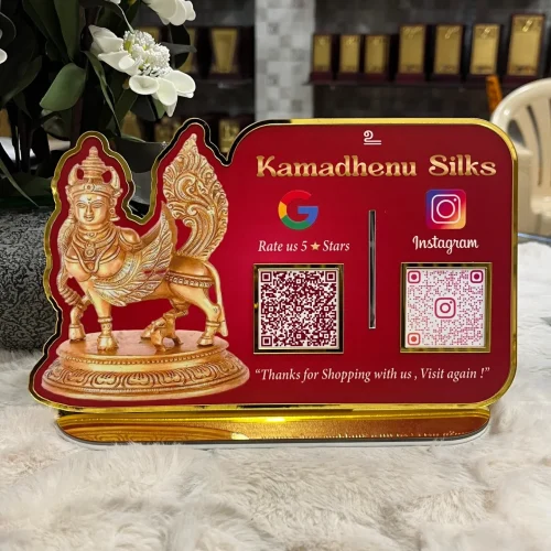 Creative QR Code Standee 00036